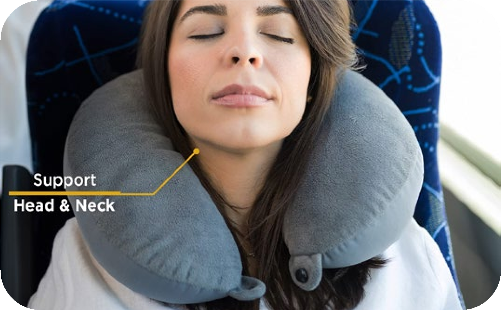Neck Pillow – Microfiber - Image 3